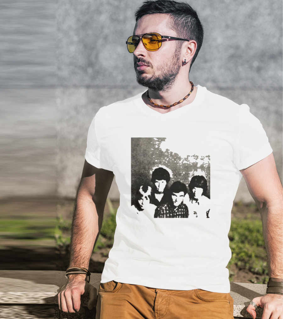 Talking Heads 77 Photo Album Cover Image T-Shirt