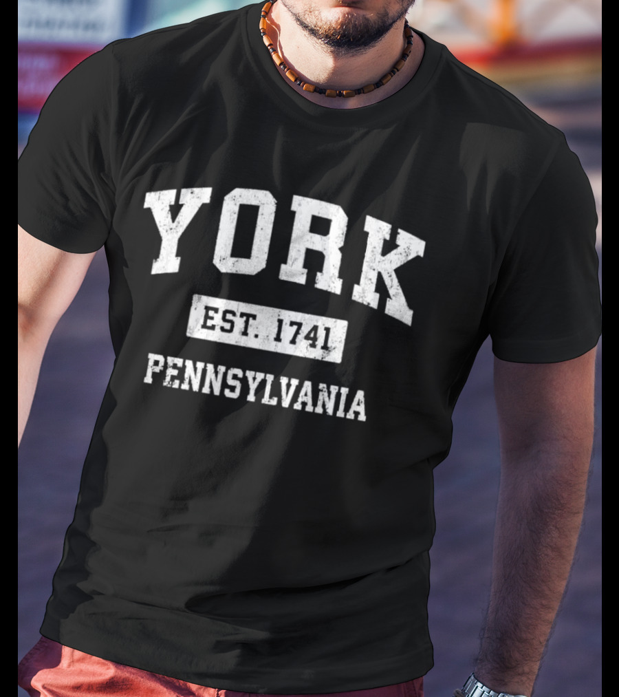 York Pennsylvania Est. 1741 Vintage Sports T-Shirt