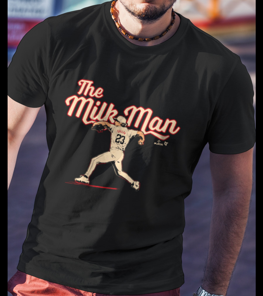 The Milk Man Arizona Diamondbacks 23 Gallen MLB Player T-Shirt