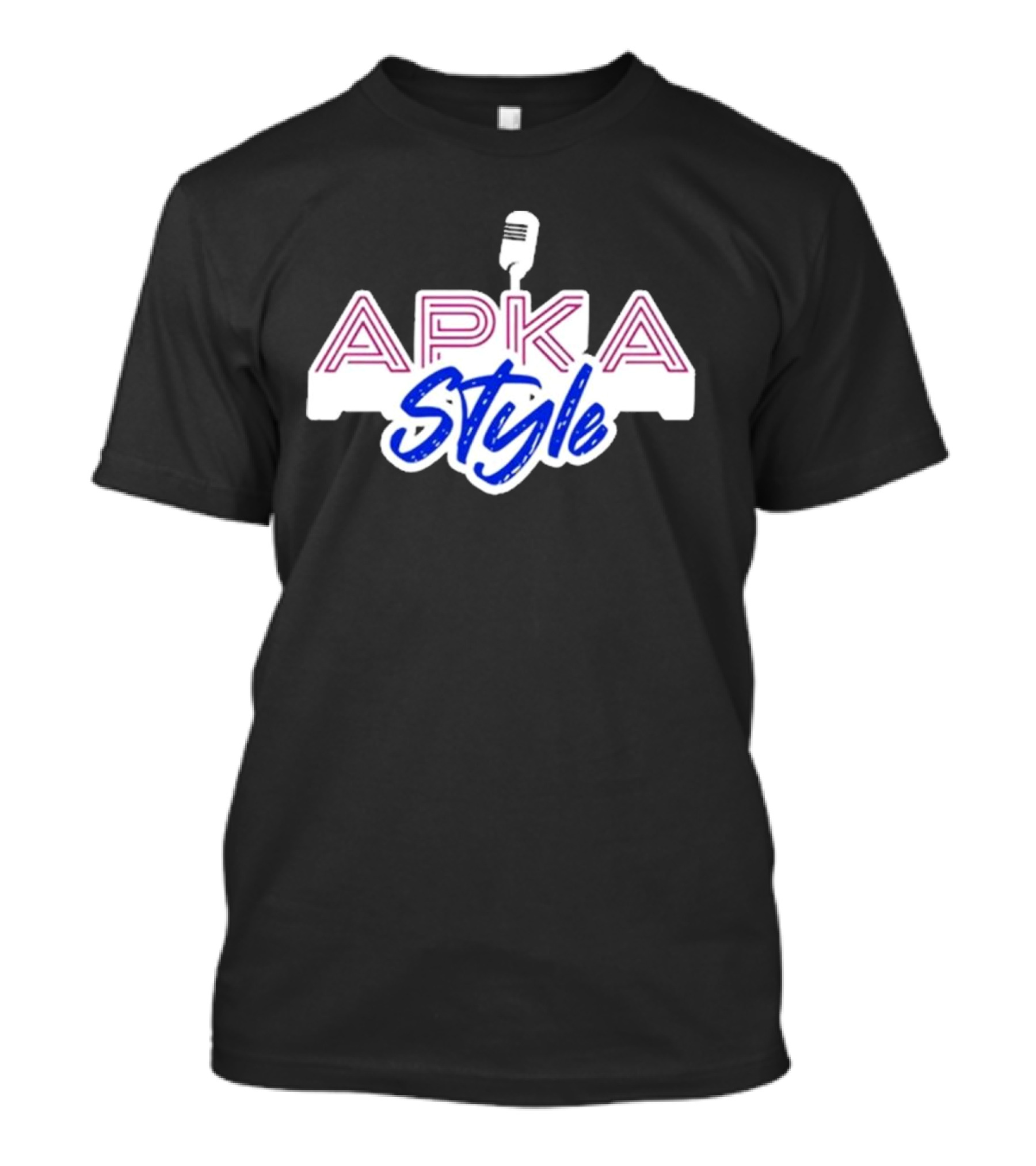 Apka Style Microphone Angaar Round T-Shirt