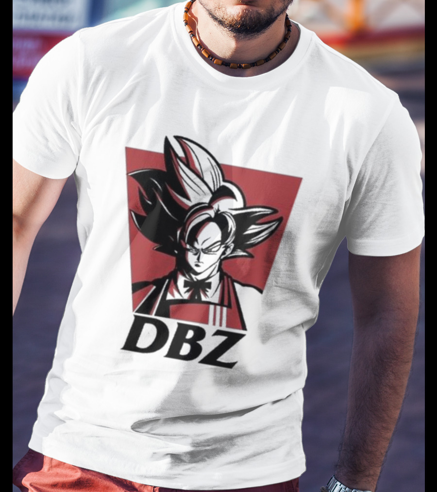 DBZ Kakarot Fried Chicken KFC Fusion T-Shirt