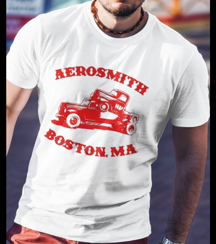 Aerosmith Boston MA Pump T-Shirt