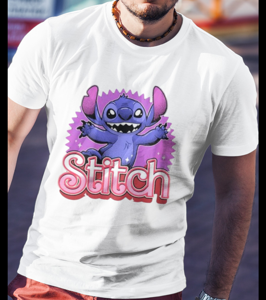 Stitch Alien Experiment 22 Fun Purple T-Shirt