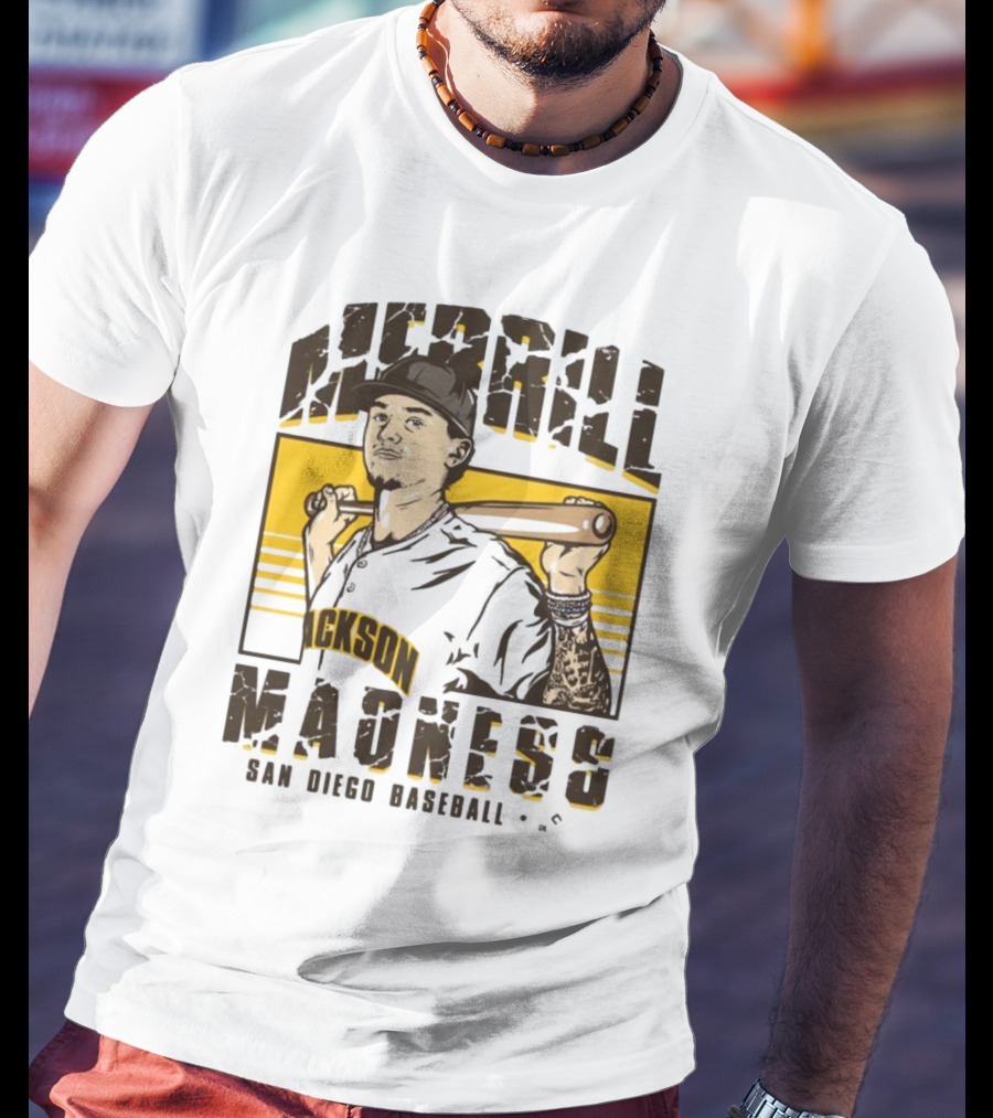 Jackson Merrill Madness San Diego Baseball T-Shirt