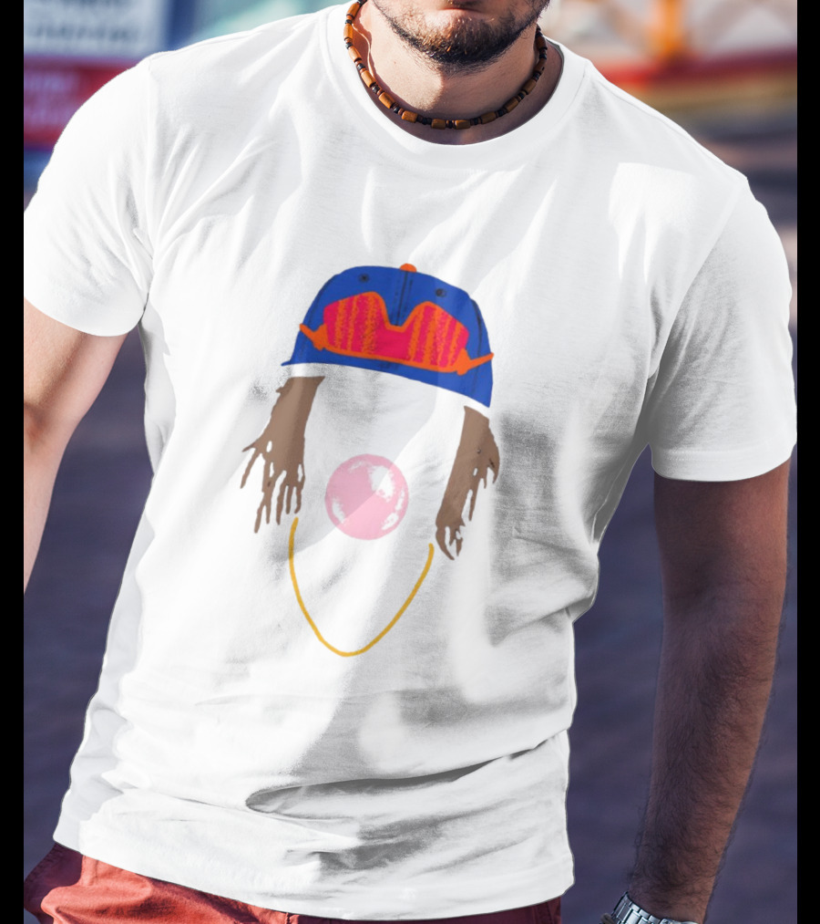 NY LA We Gotta Believe Styling With Cap And Bubblegum T-Shirt