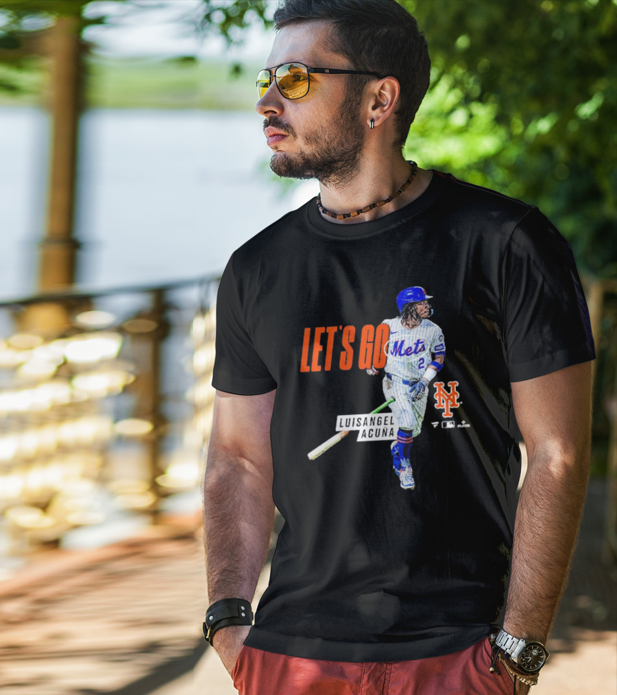 Let's Go Mets Luisangel Acuña First Home Run T-Shirt