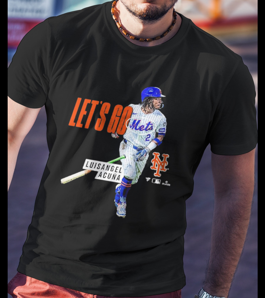Let's Go Mets Luisangel Acuña First Home Run T-Shirt