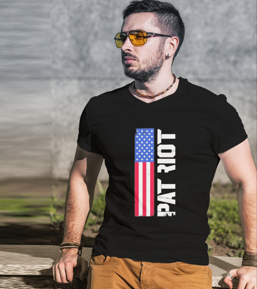 13 Fifty Old Glory Patriot American Flag T-Shirt