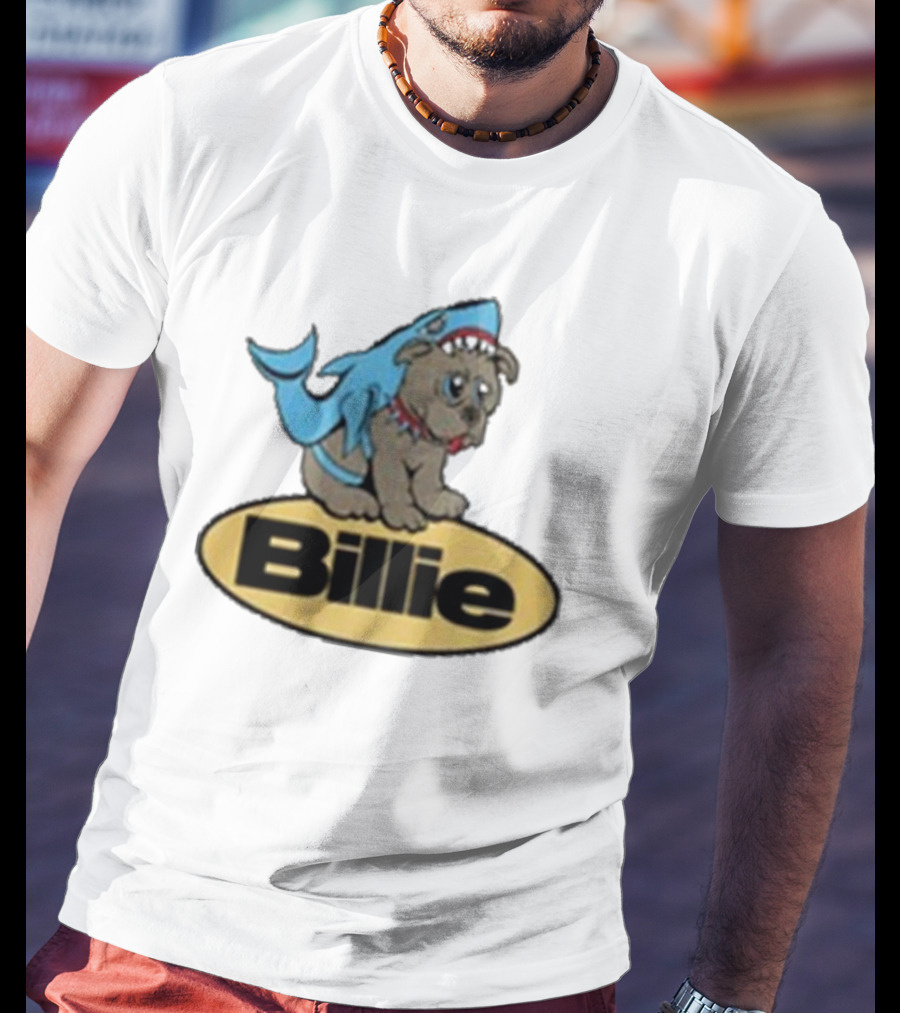Billie Eilish Shark Puppy Raglan T-Shirt