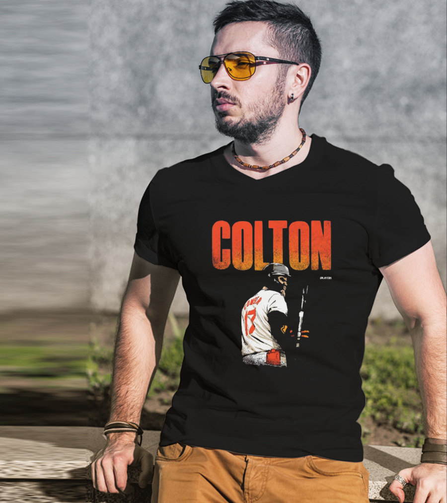 Colton Cowser Player 17 Baltimore Orioles MLB T-Shirt