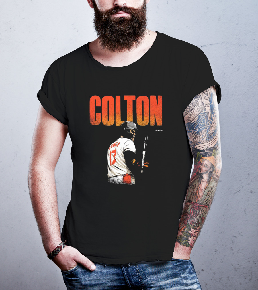 Colton Cowser Player 17 Baltimore Orioles MLB T-Shirt