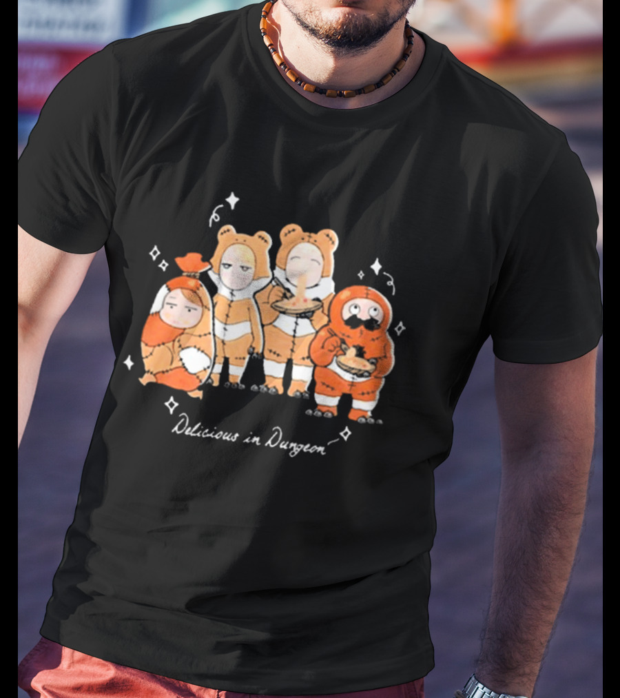 Delicious In Dungeon Characters In Cute Animal Suits T-Shirt