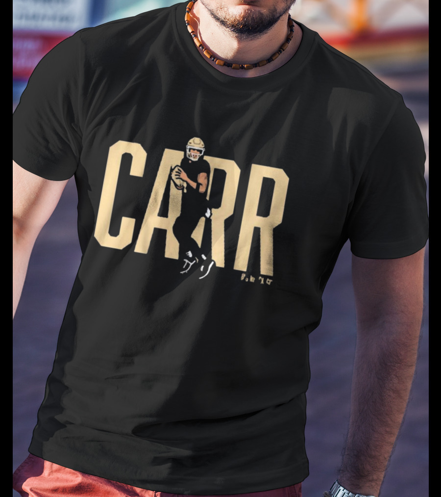 Derek Carr New Orleans Saints NFL DC-4 Quarterback Carr T-Shirt