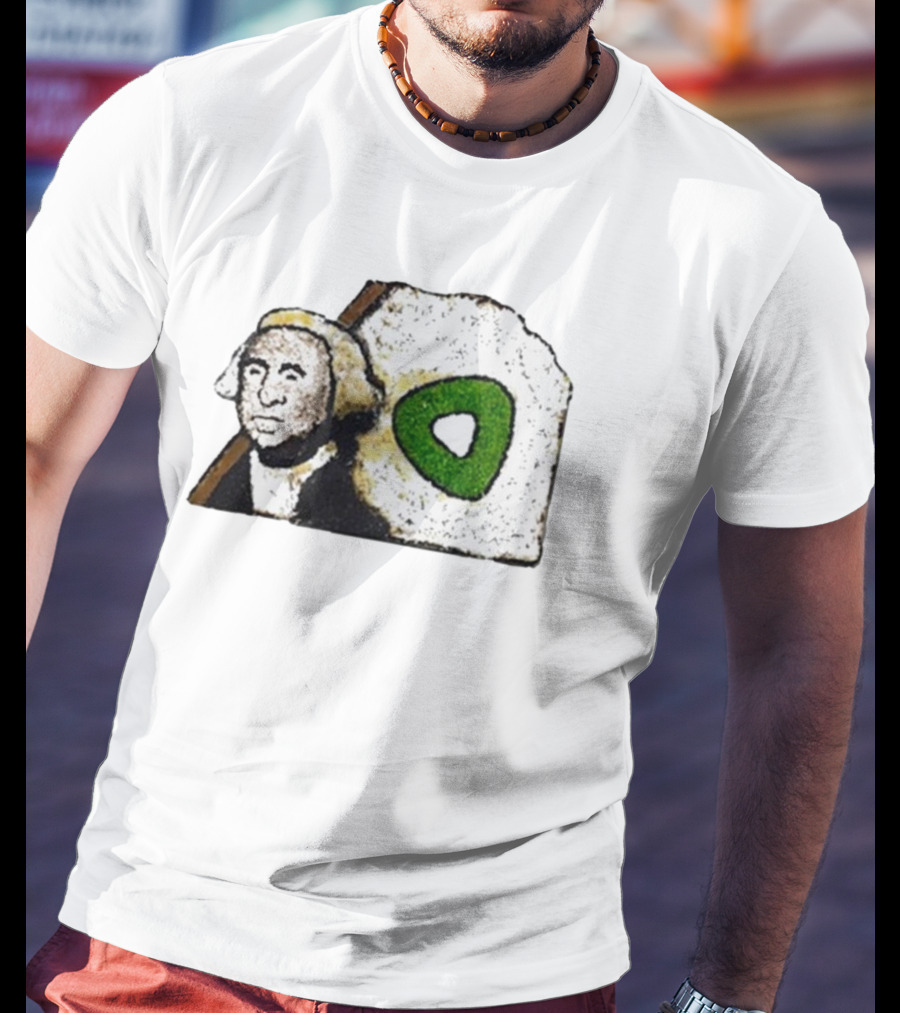 Eric John Pizza Revolution George Washington Icon Mashup T-Shirt