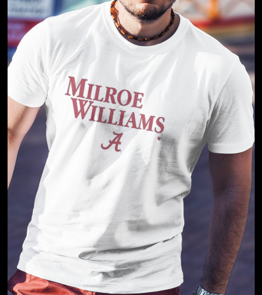 Milroe Williams ’24 Alabama Football A T-Shirt