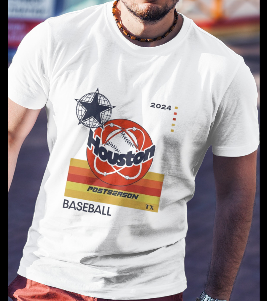Houston TX Postseason Baseball October T-Shirt