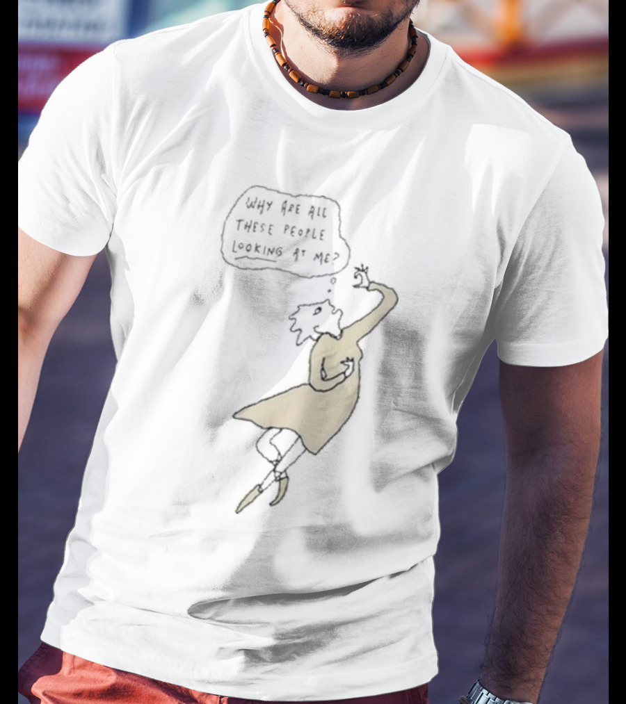 Liana Finck New Yorker Festival Why Are All These People Looking At Me T-Shirt