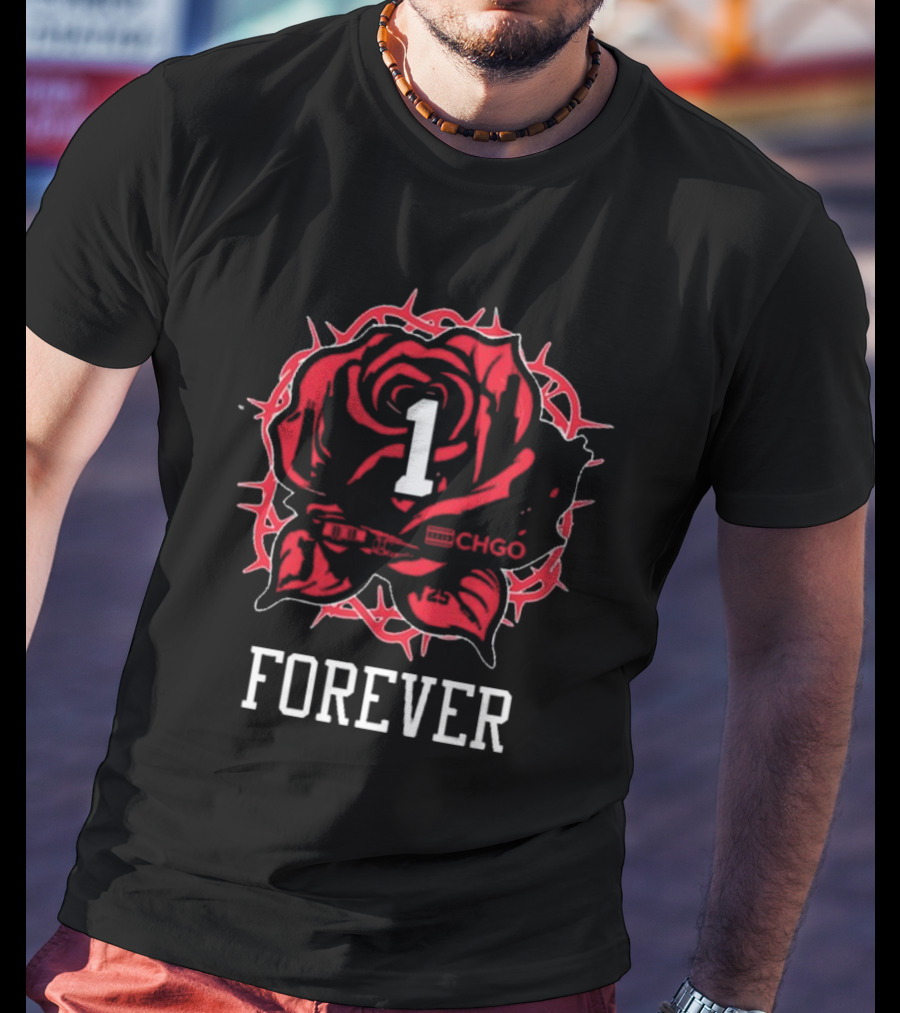 CHGO Chicago Bulls Rose 1 Forever T-Shirt