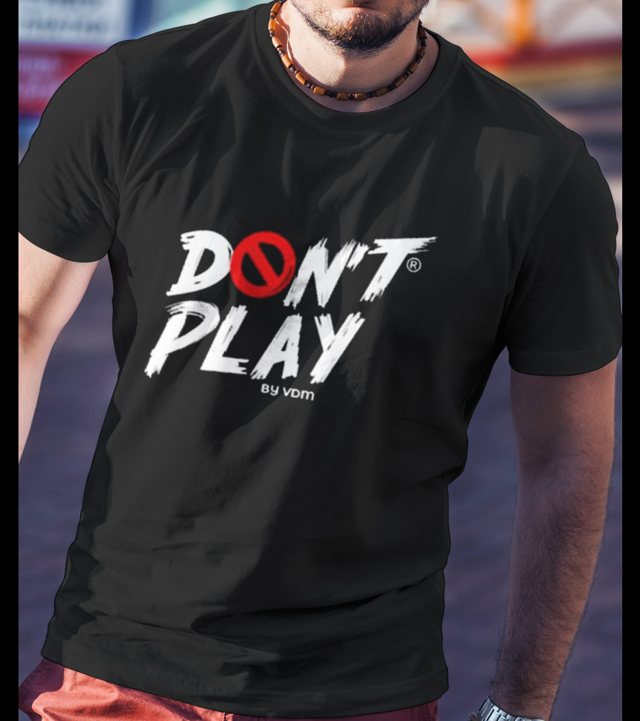 DON'T Symbol Red Circle Slash By VDM T-Shirt