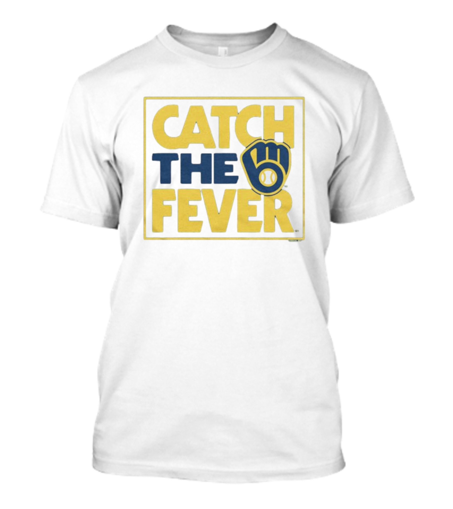 Catch The Fever MLB Milwaukee Brewers T-Shirt