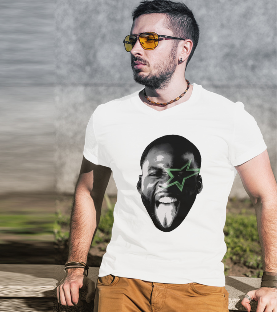 Money 23 Green Star Face T-Shirt