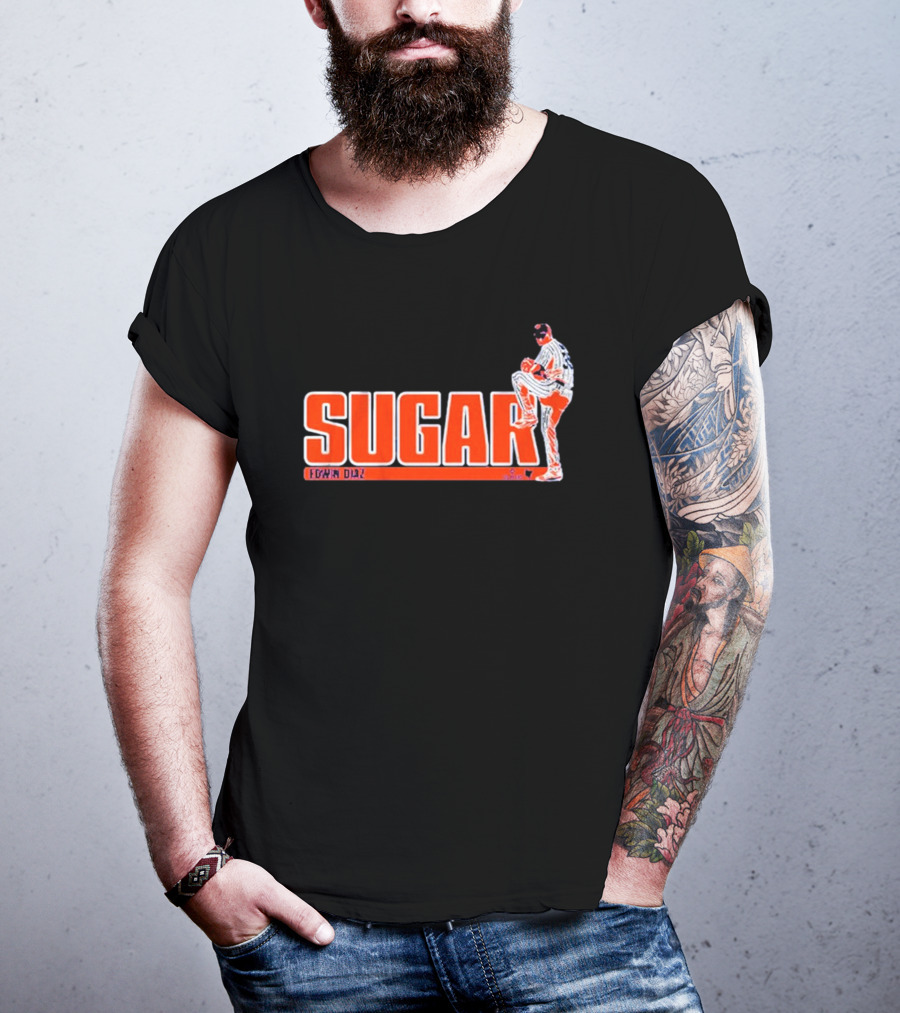 New York Mets Edwin Diaz Sugar Pitching Highlight T-Shirt