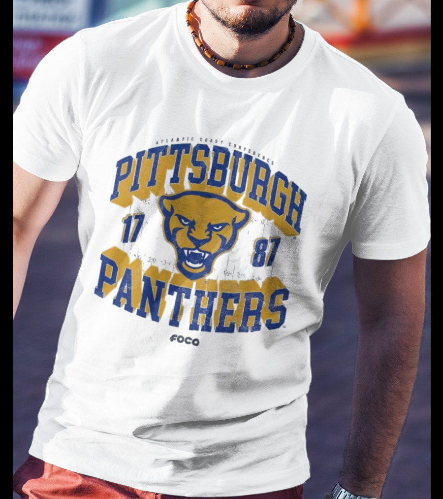 Pittsburgh Panthers 1787 Vintage Atlantic Coast Conference T-Shirt