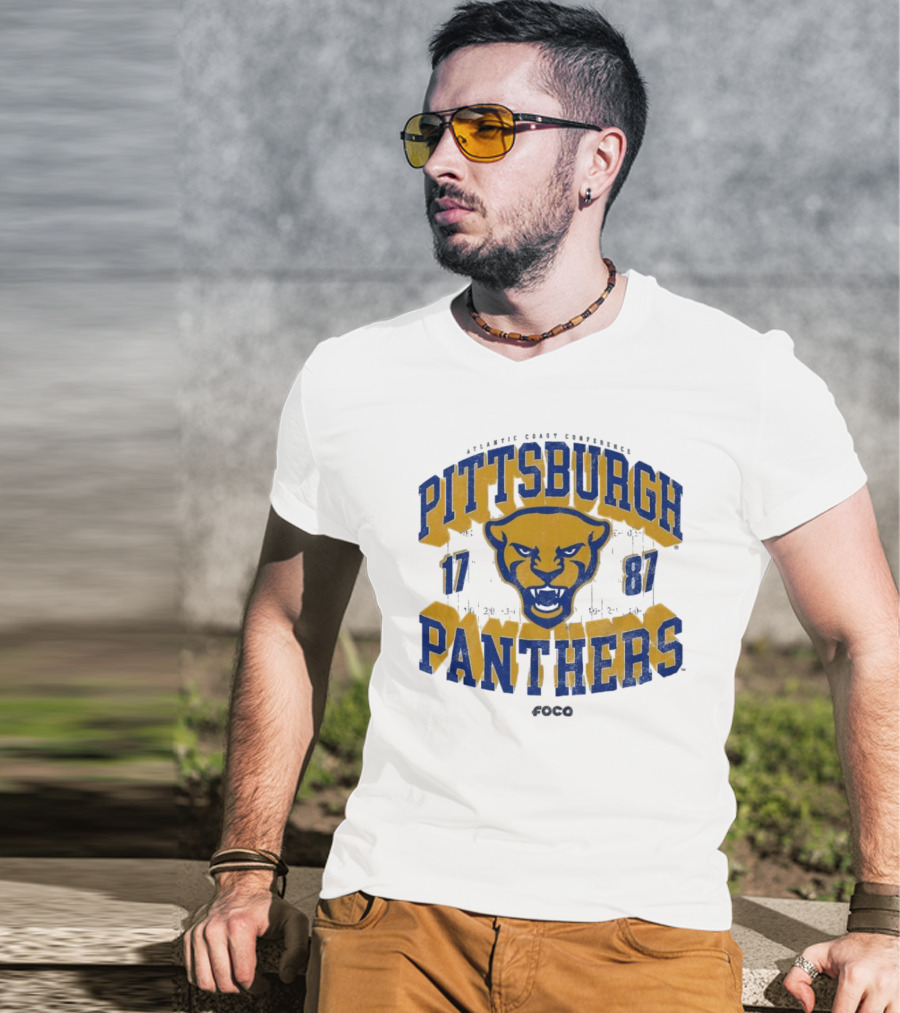 Pittsburgh Panthers 1787 Vintage Atlantic Coast Conference T-Shirt