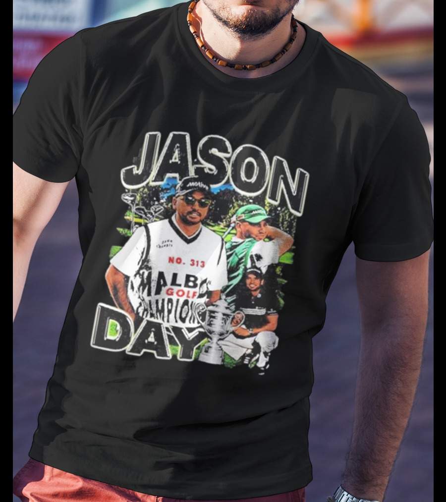 JASON DAY NO. 313 MALBO GOLF CHAMPION T-Shirt