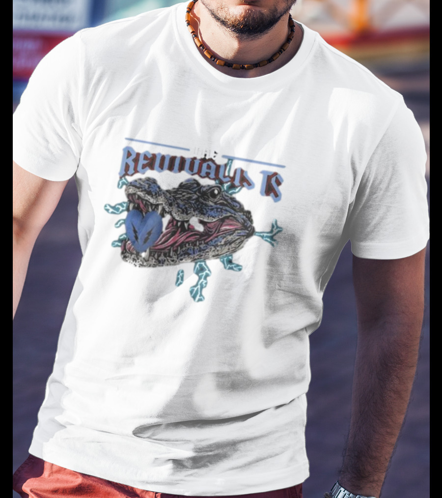 THE REVIVALISTS GATOR ELECTRIC HEART T-Shirt