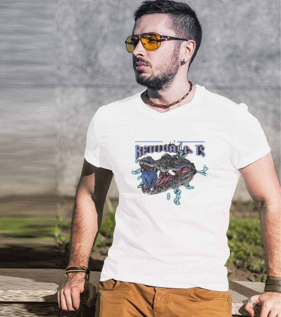 THE REVIVALISTS GATOR ELECTRIC HEART T-Shirt