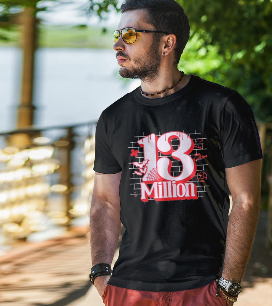 Xplr 13 Million Bat And Cobweb T-Shirt