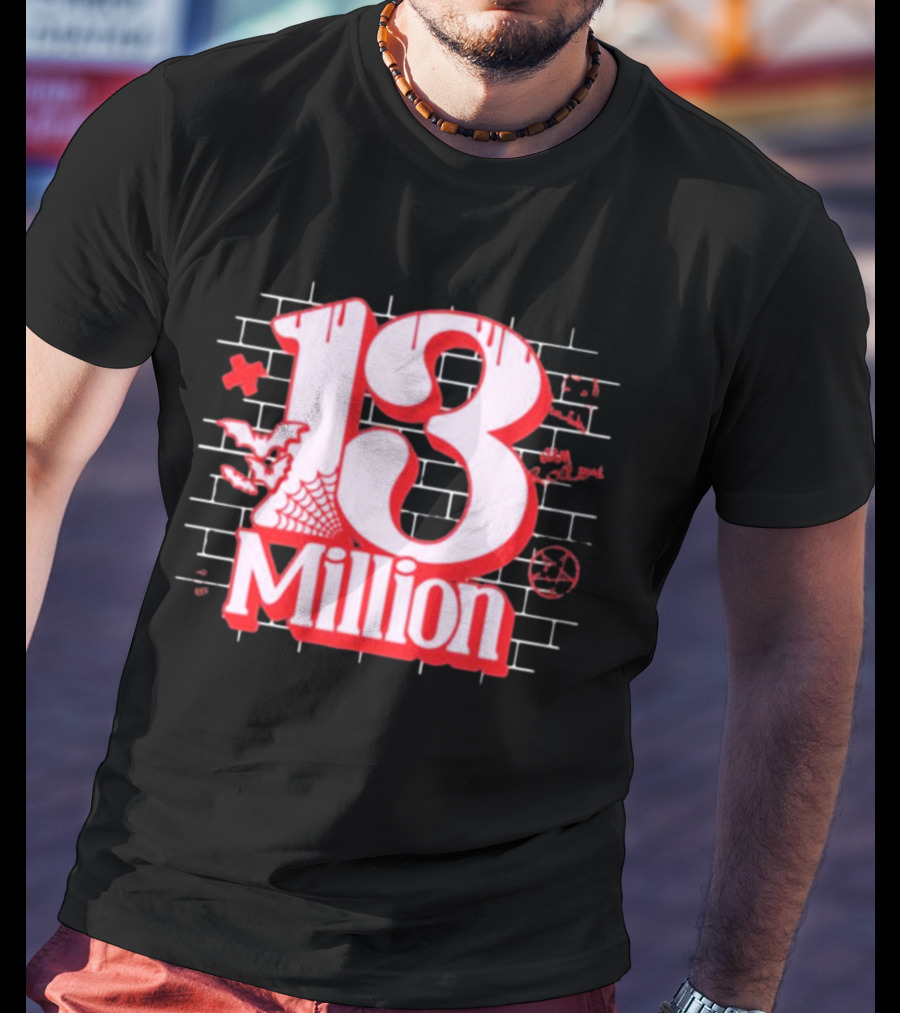 Xplr 13 Million Bat And Cobweb T-Shirt