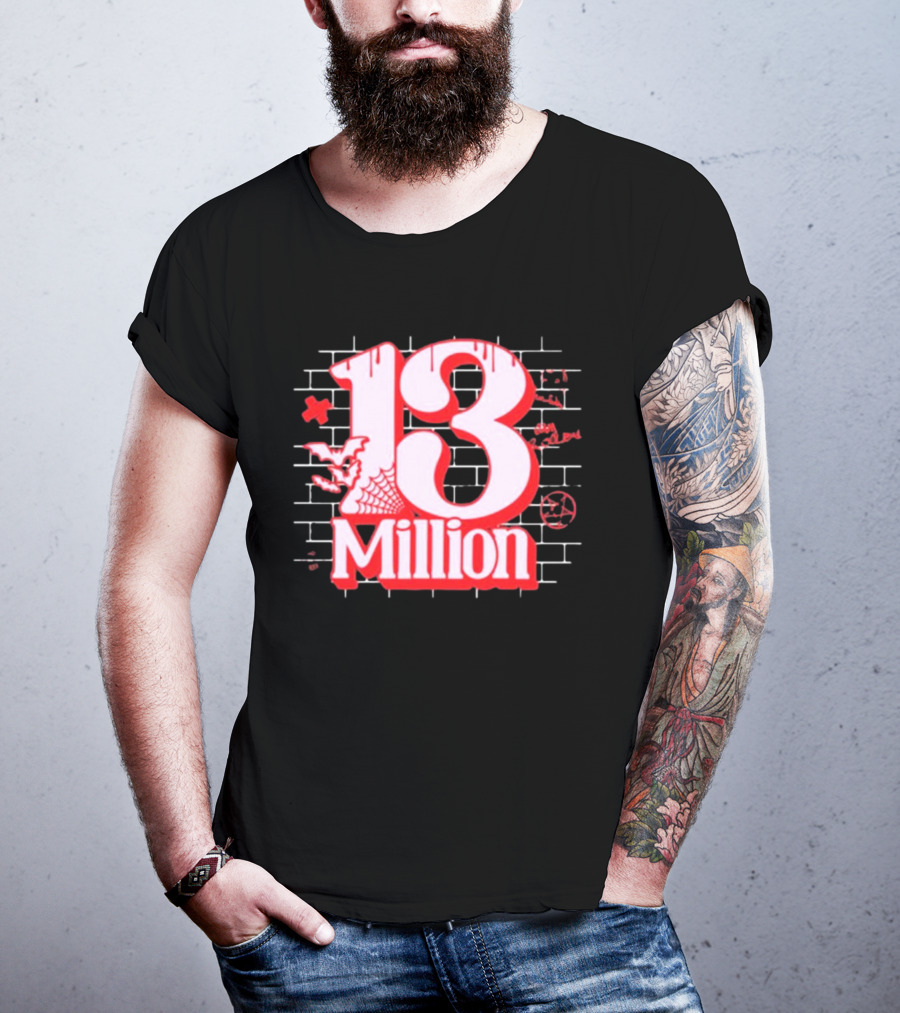 Xplr 13 Million Bat And Cobweb T-Shirt