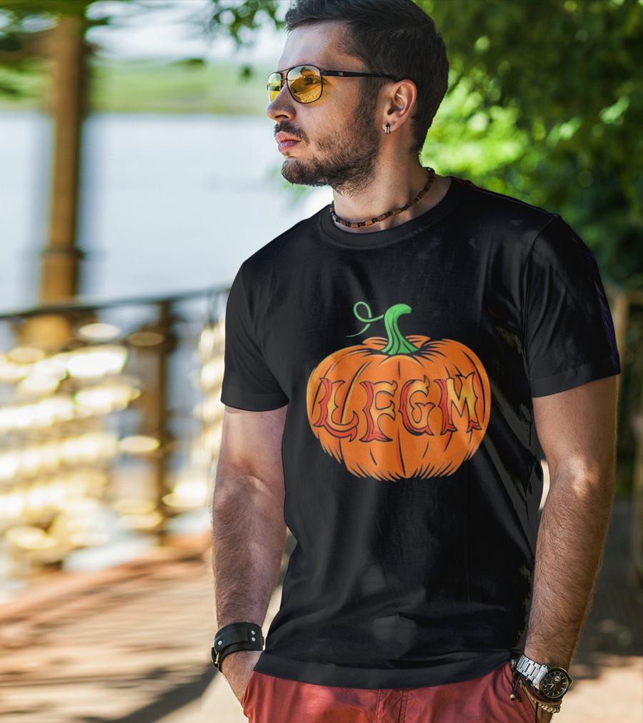 New York Mets LFGM Rally Gourd Pumpkin T-Shirt