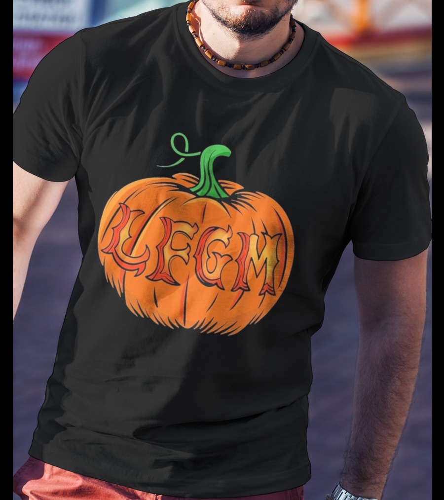 New York Mets LFGM Rally Gourd Pumpkin T-Shirt