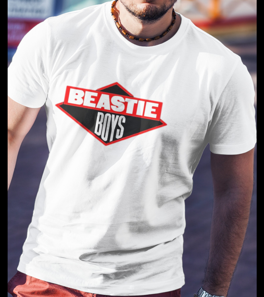 BEASTIE BOYS Diamond Logo Vintage Band Music Merchandise T-Shirt