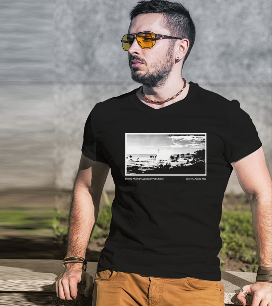 Boiling Nuclear Superheater BONUS Rincon Puerto Rico Atmospheric Landscape T-Shirt