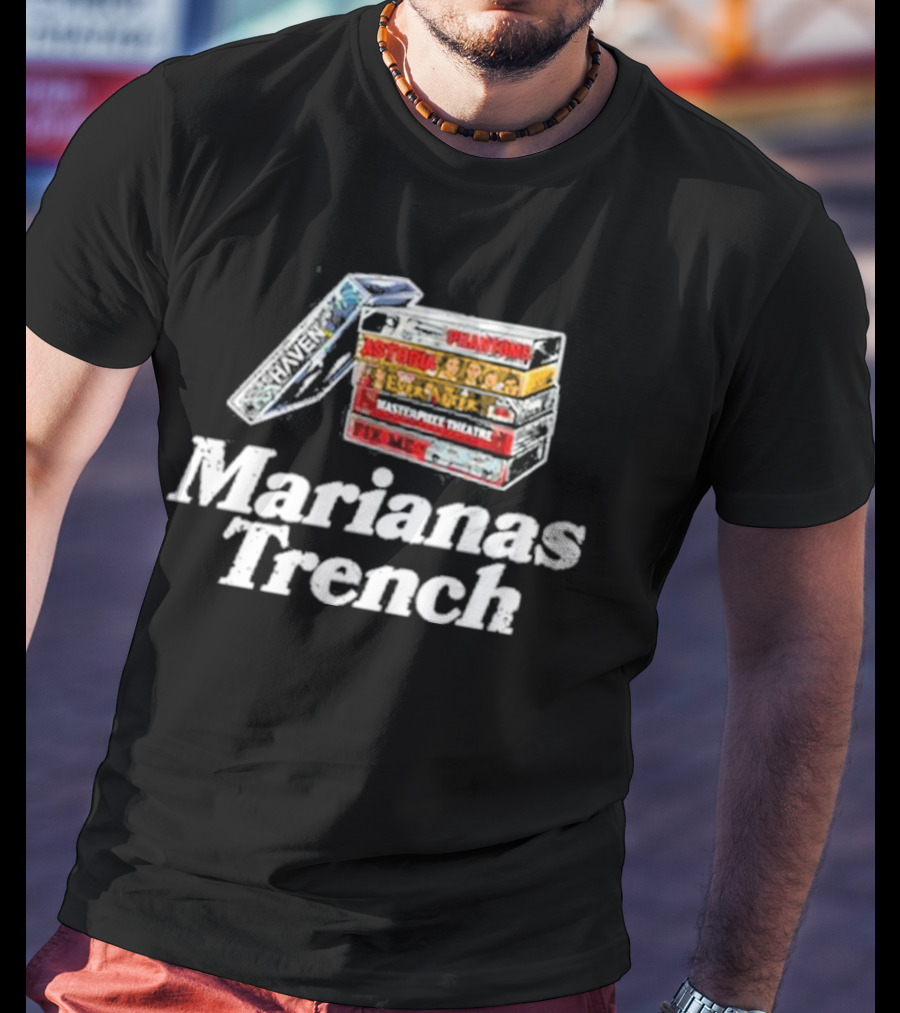 Marianas Trench Vinyl Astoria Phantoms Ever After Masterpiece Theatre Fix Me T-Shirt