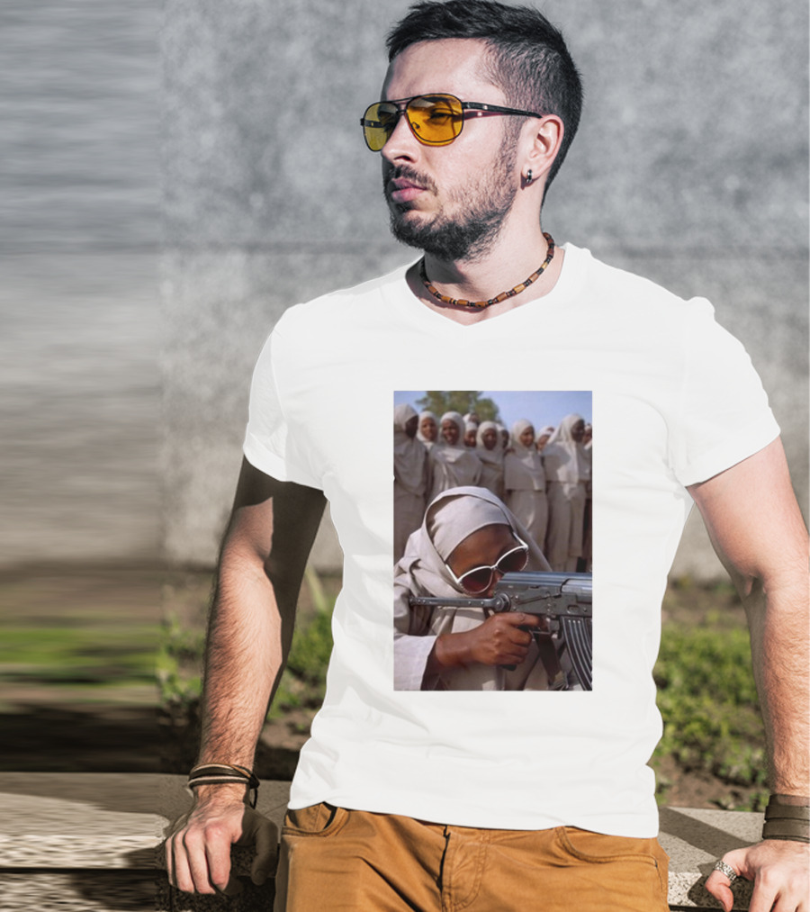 Mena Visuals Women Gun Training Sudan 1993 T-Shirt