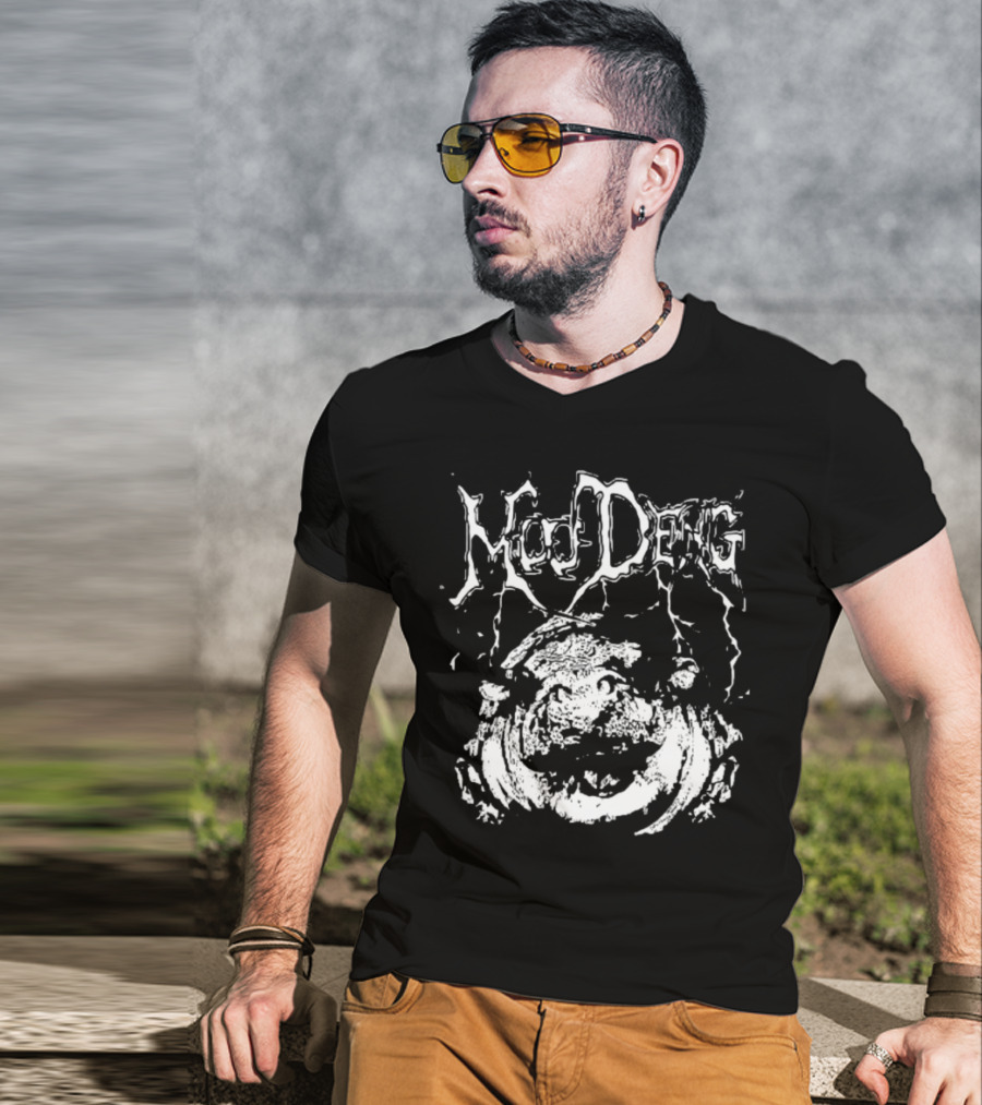 Moo Deng Metal Hippo With Electric Arcs T-Shirt