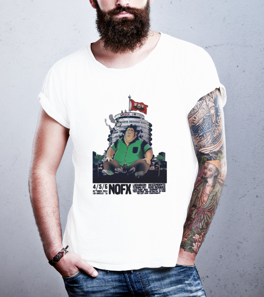 NOFX Fat Wreck Los Angeles October 4-5-6 T-Shirt