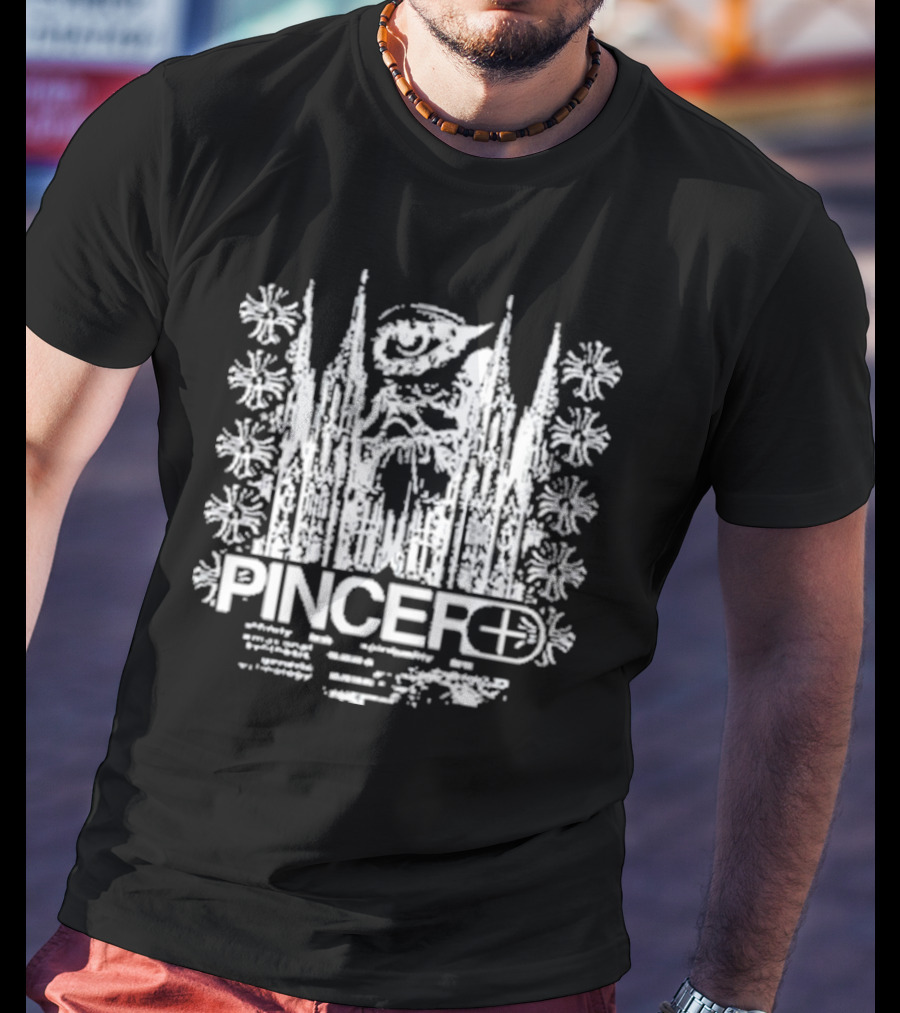 Pincer+ Cathedral Authority Symbol Spirituality Power T-Shirt