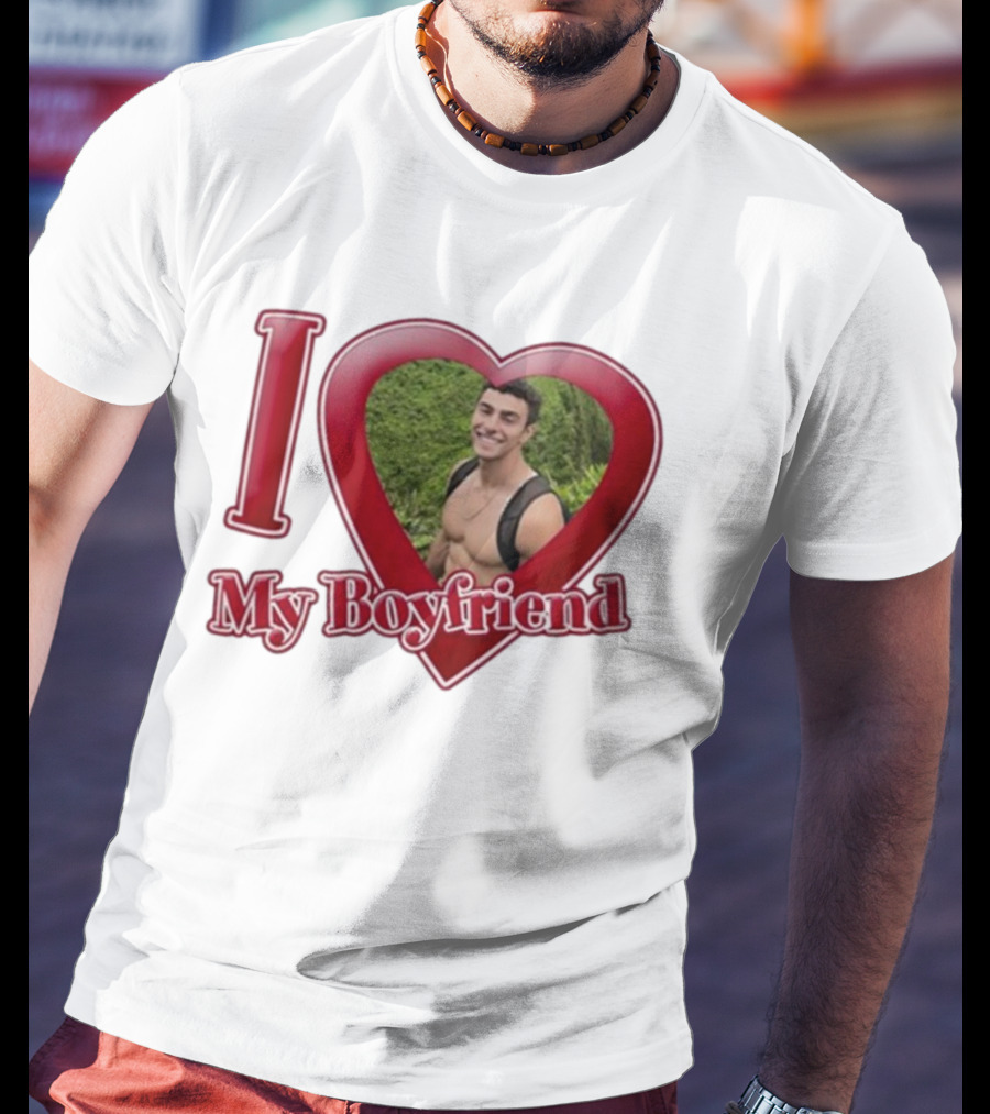 Luigi Mangione I Heart My Boyfriend T-Shirt