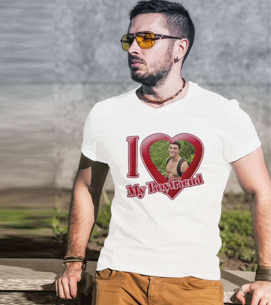 Luigi Mangione I Heart My Boyfriend T-Shirt