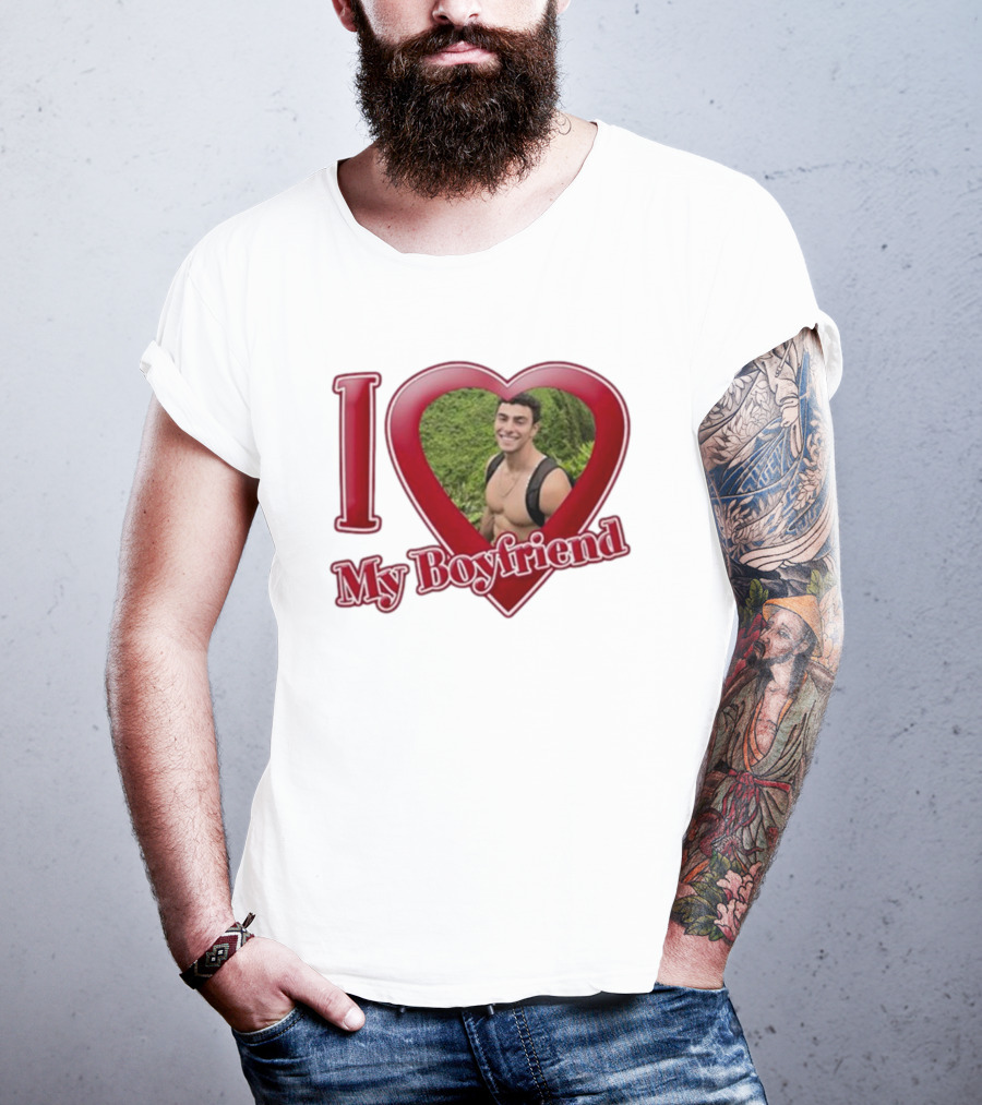 Luigi Mangione I Heart My Boyfriend T-Shirt