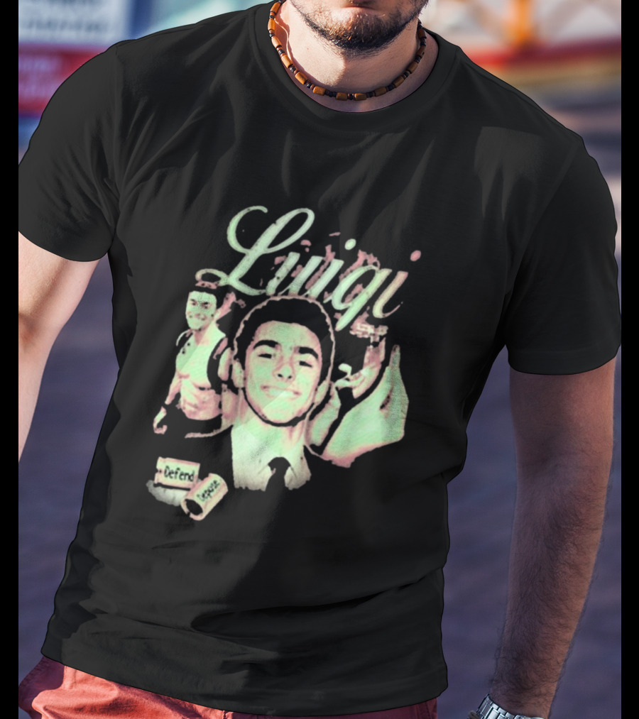 Luigi Defend Depose That Go Hard By Tyler McFadden T-Shirt