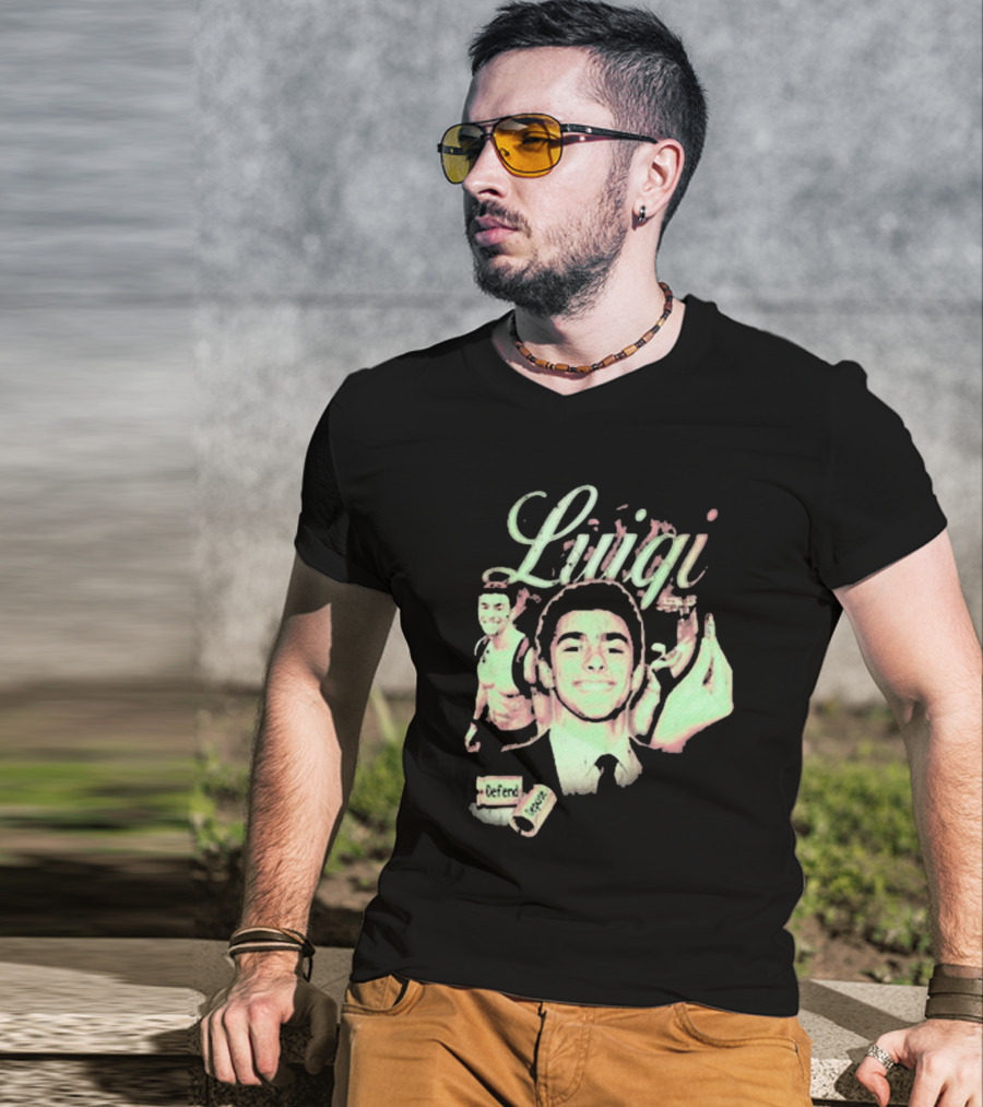 Luigi Defend Depose That Go Hard By Tyler McFadden T-Shirt