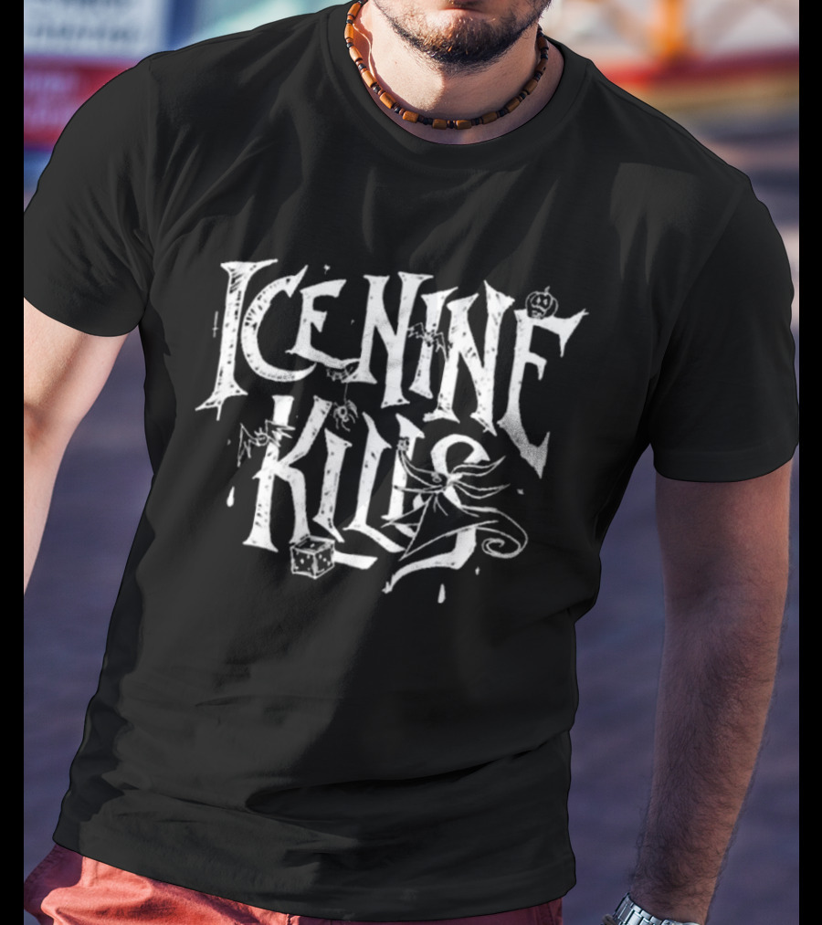 Ice Nine Kills Store Lock Shock And Barrel Nightmare Before Christmas Crossover T-Shirt