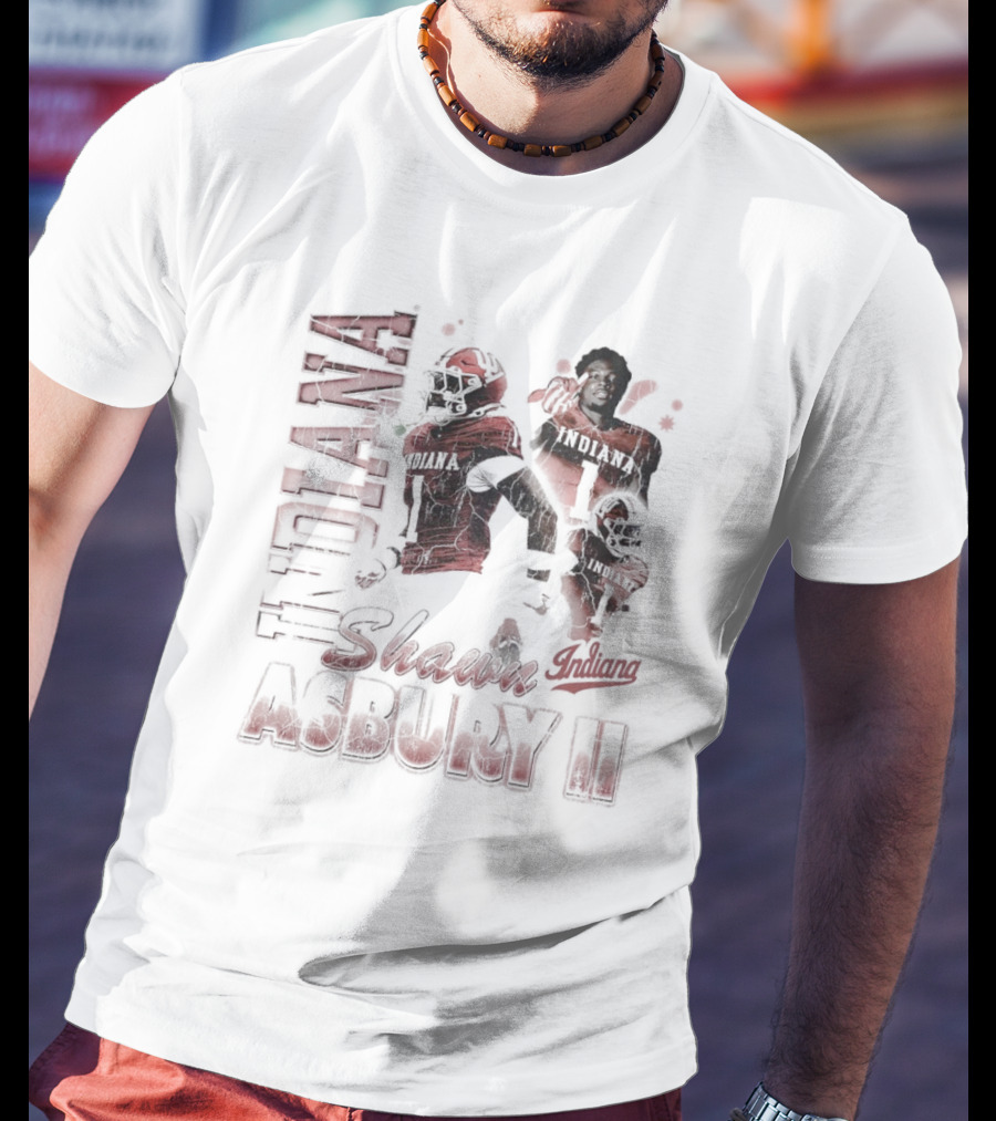 Indiana Hoosiers Shawn Asbury II 90s T-Shirt
